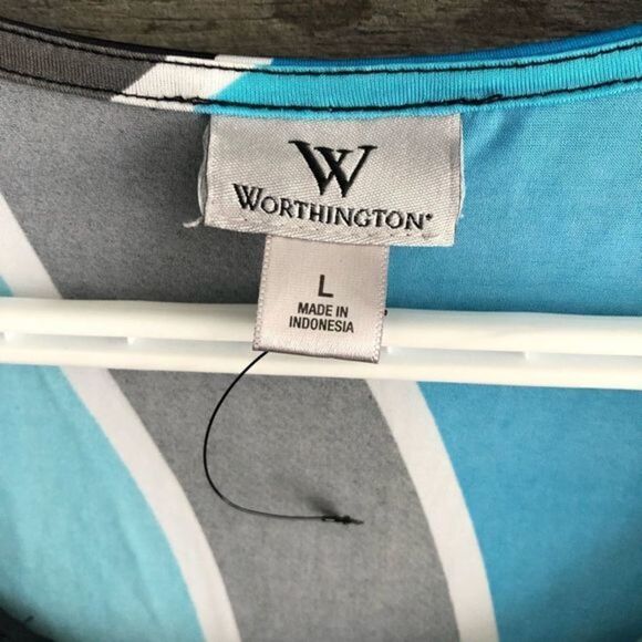 WORTHINGTON NWOT size Large scoop neck sleeveless top - Picture 4 of 5